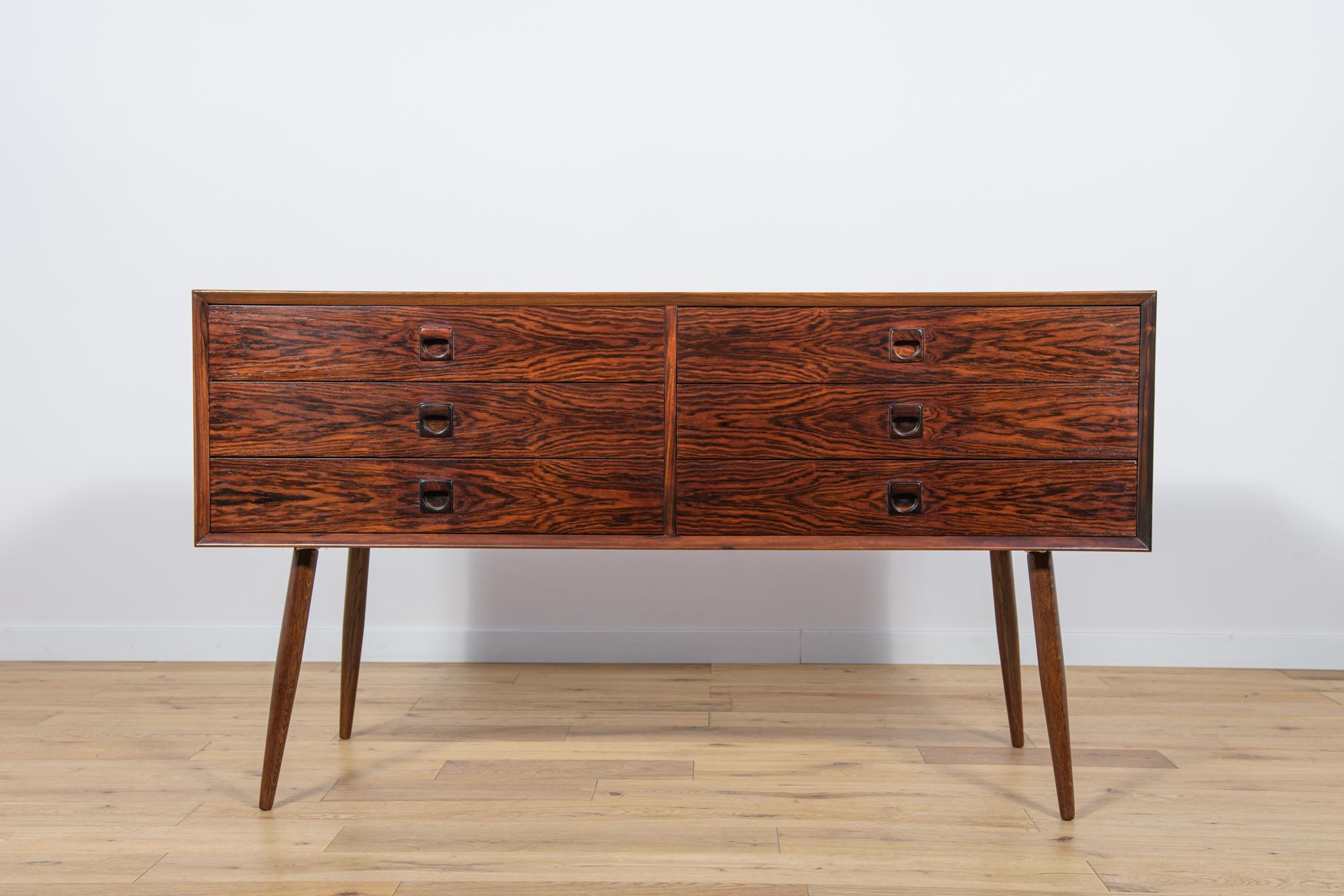 Mid-Century Modern Mid-Century Danish Rosewood Dresser from Brouer Møbelfabrik, 1960s For Sale