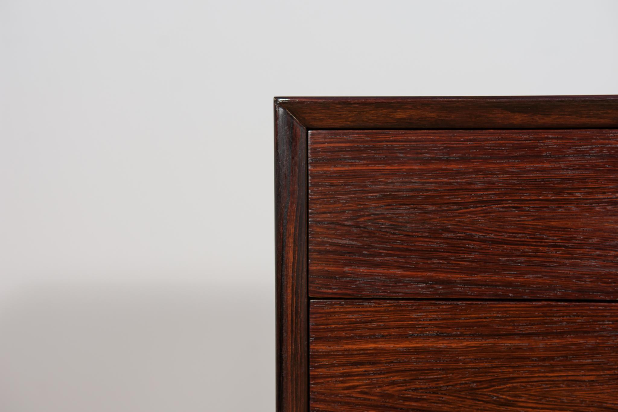 Cómoda danesa de mediados de siglo en madera de palisandro de Brouer Mobelfabrik, años 60 en venta 7