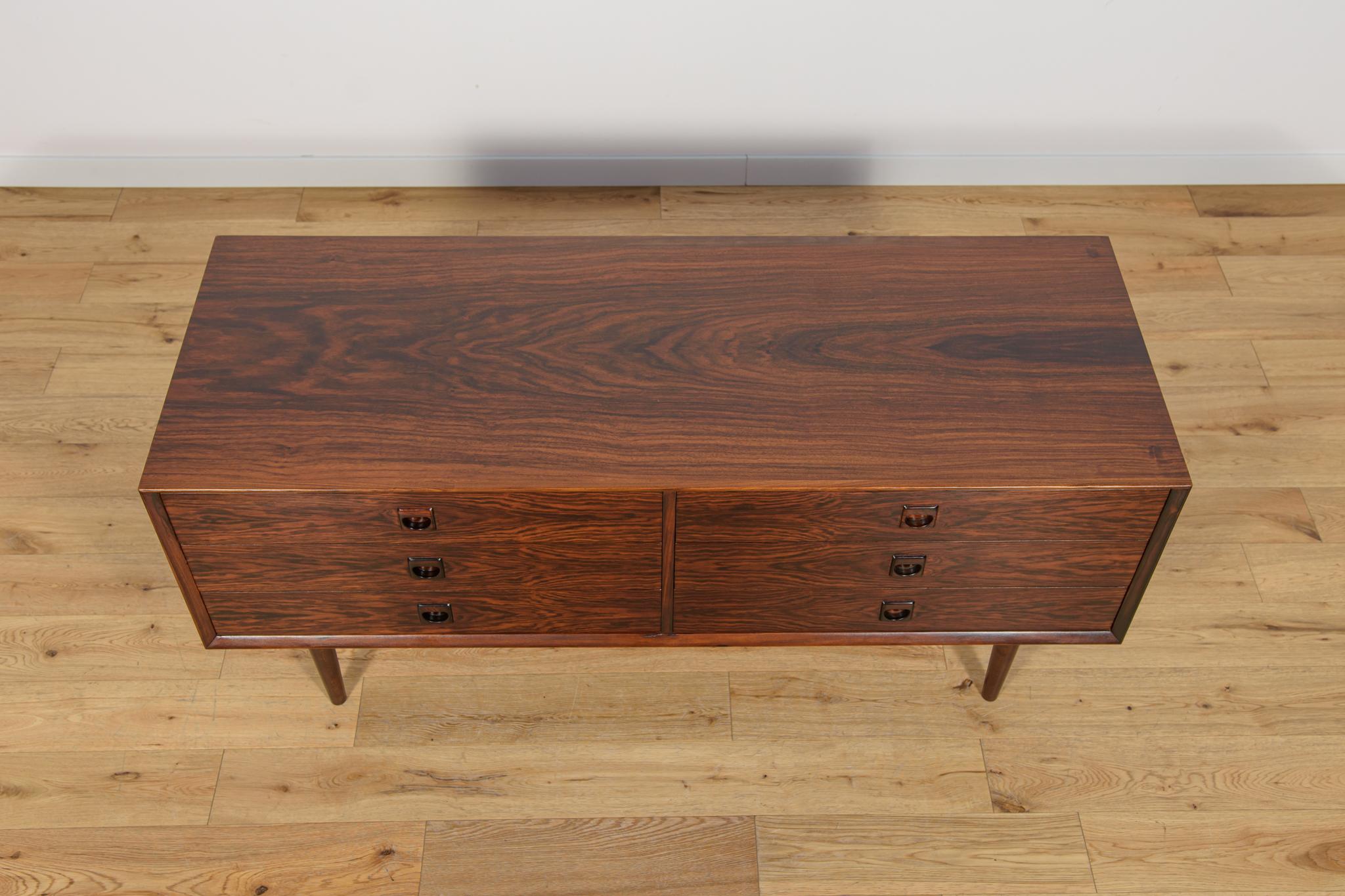 Woodwork Mid-Century Danish Rosewood Dresser from Brouer Mobelfabrik, 1960s For Sale