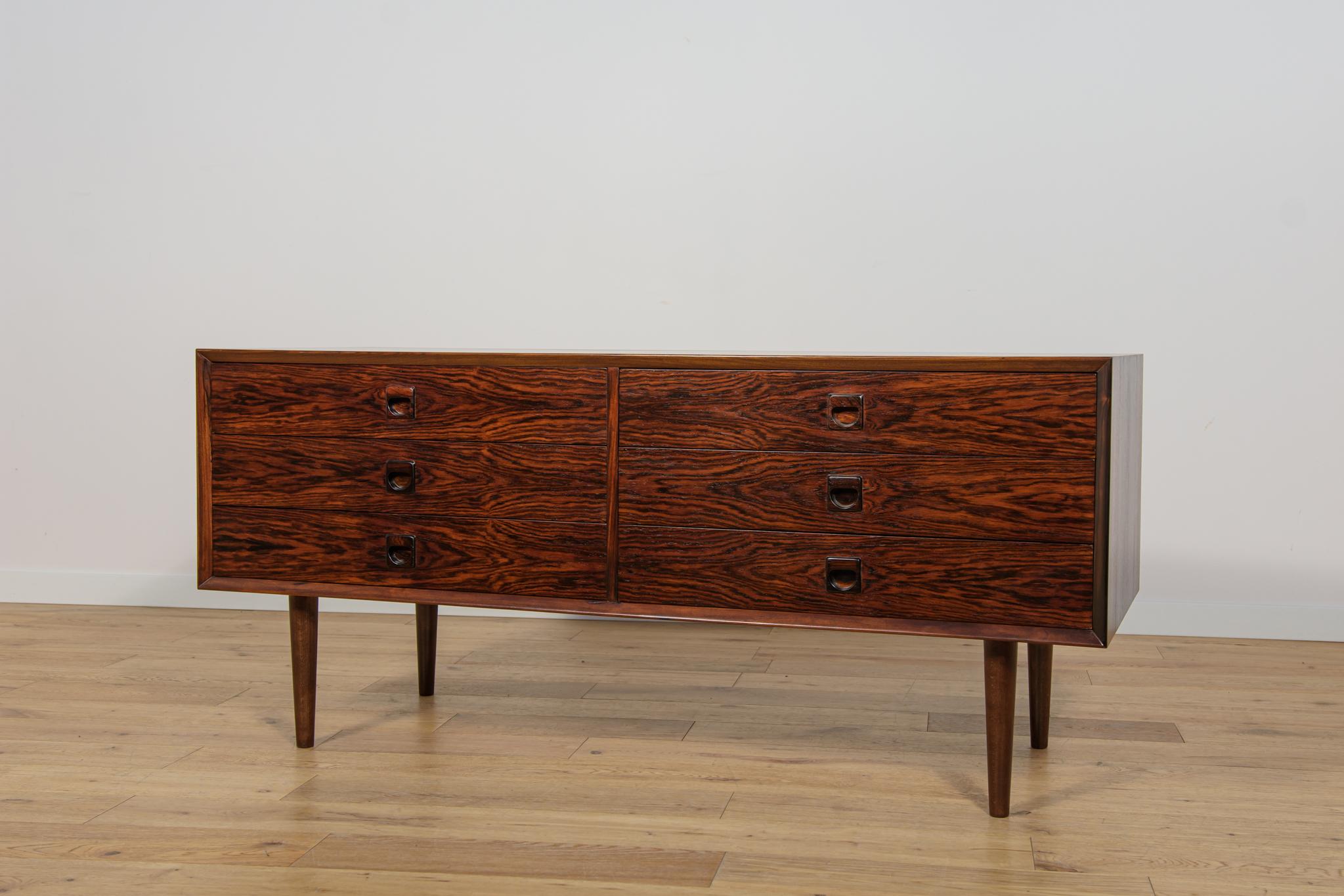 Mid-Century Danish Rosewood Dresser from Brouer Mobelfabrik, 1960s In Excellent Condition For Sale In GNIEZNO, 30