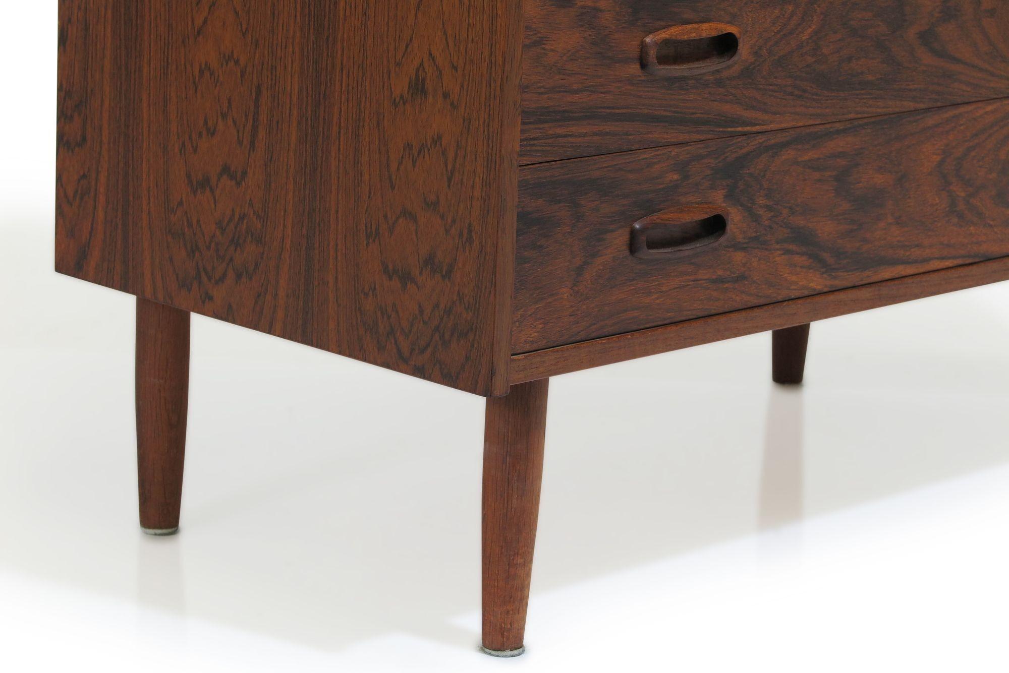 Mid-century Danish Rosewood Dresser or Nightstand For Sale 1