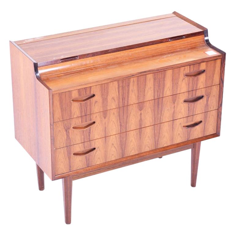 Midcentury Danish Rosewood Dressing Table by AG Spejl Kobberbeskyttet