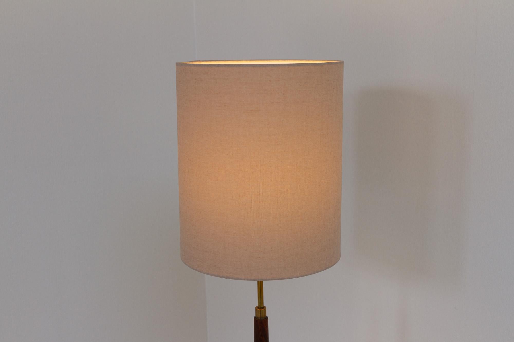 Midcentury Danish Rosewood Floor Lamp, 1960s.  For Sale 8