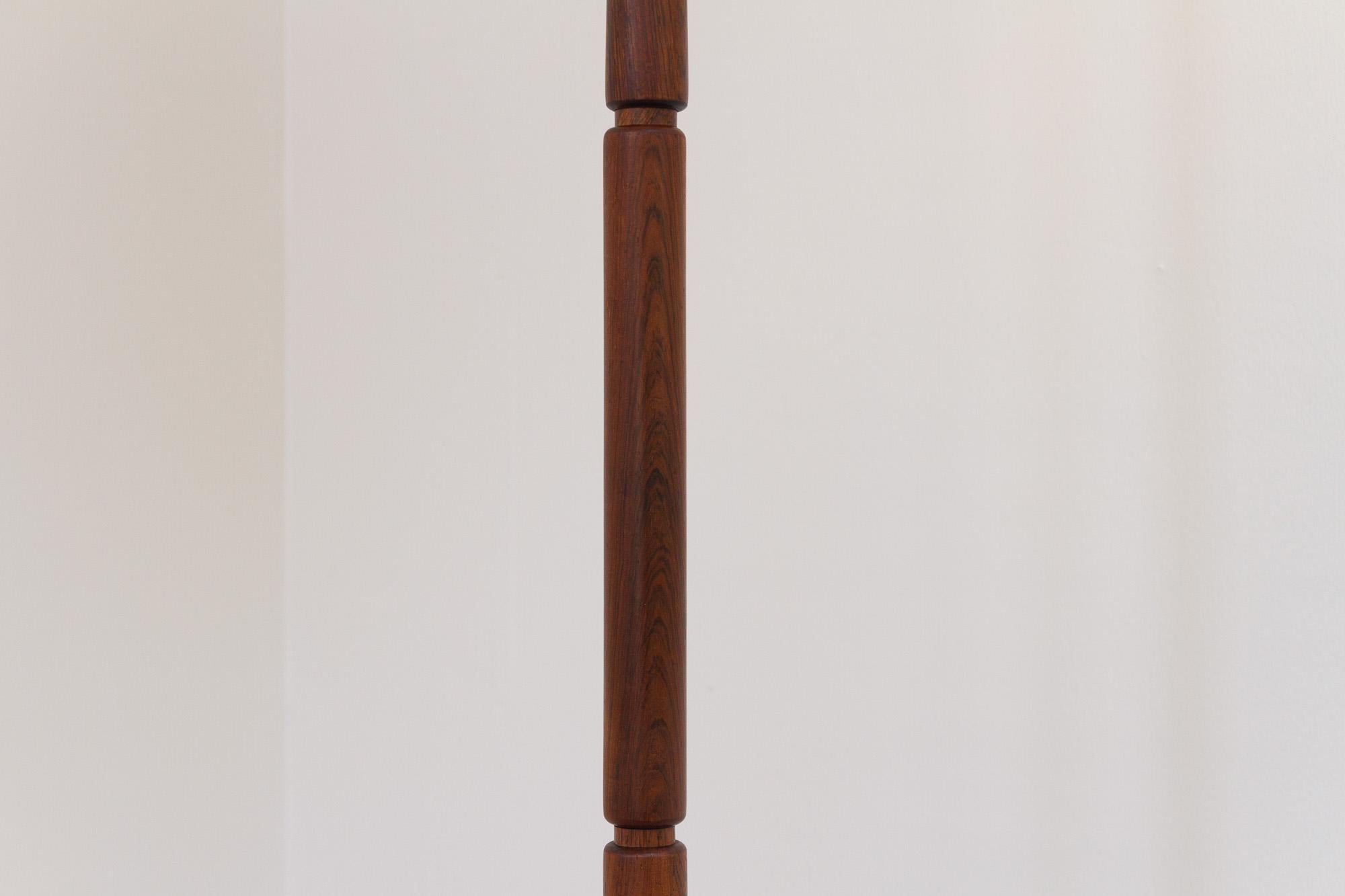 Midcentury Danish Rosewood Floor Lamp, 1960s.  For Sale 10