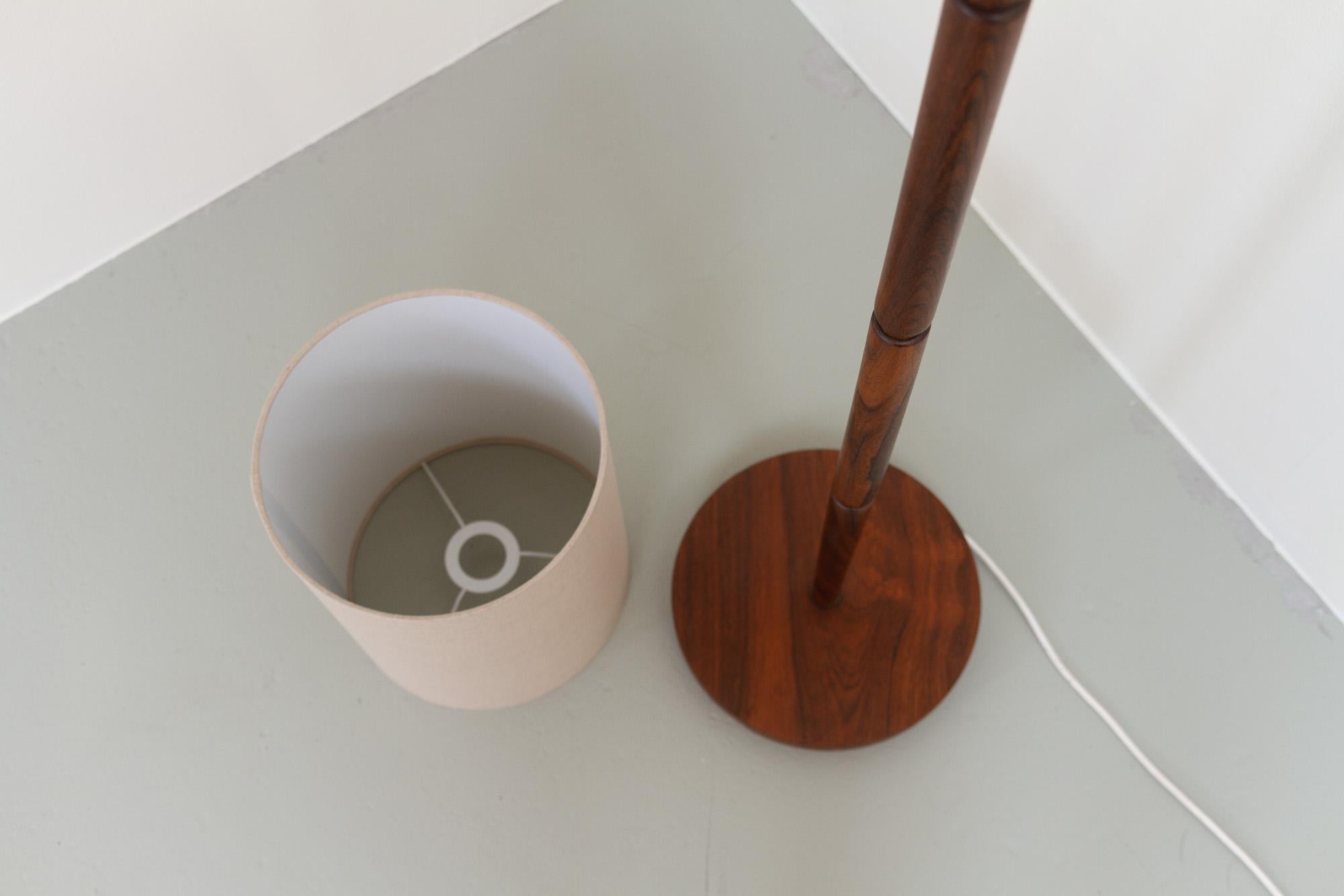 Midcentury Danish Rosewood Floor Lamp, 1960s. 13