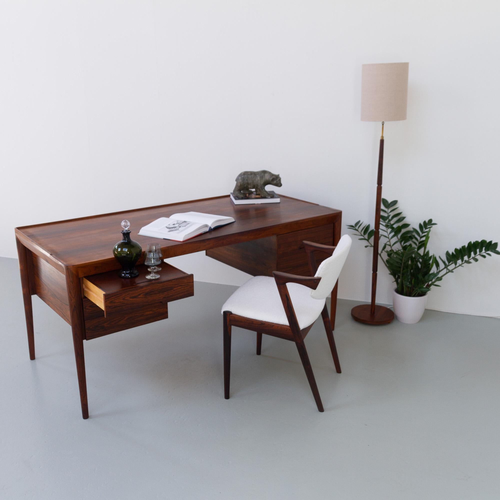 Midcentury Danish Rosewood Floor Lamp, 1960s. 14