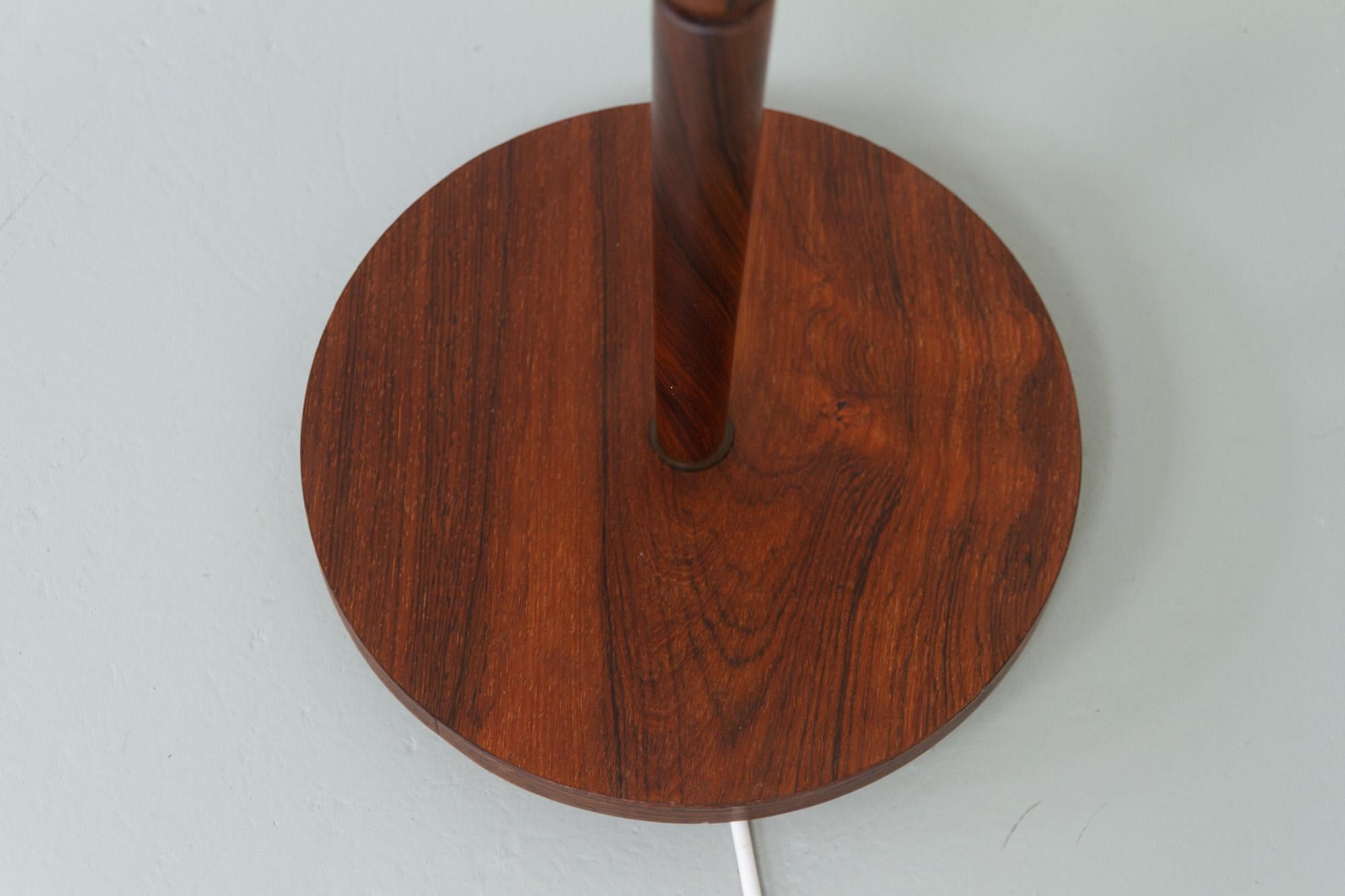 Midcentury Danish Rosewood Floor Lamp, 1960s.  In Good Condition For Sale In Asaa, DK