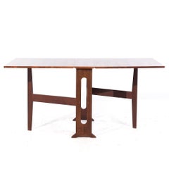 Mid Century Danish Rosewood Gate Leg Dining Table
