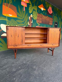 Mid Century Danish Rosewood Highboard Attr. An Kurt Ostervig