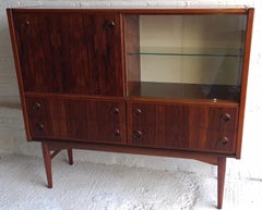 Midcentury Danish Rosewood Highboard / Sideboard / Drinks Cabinet, 1960s