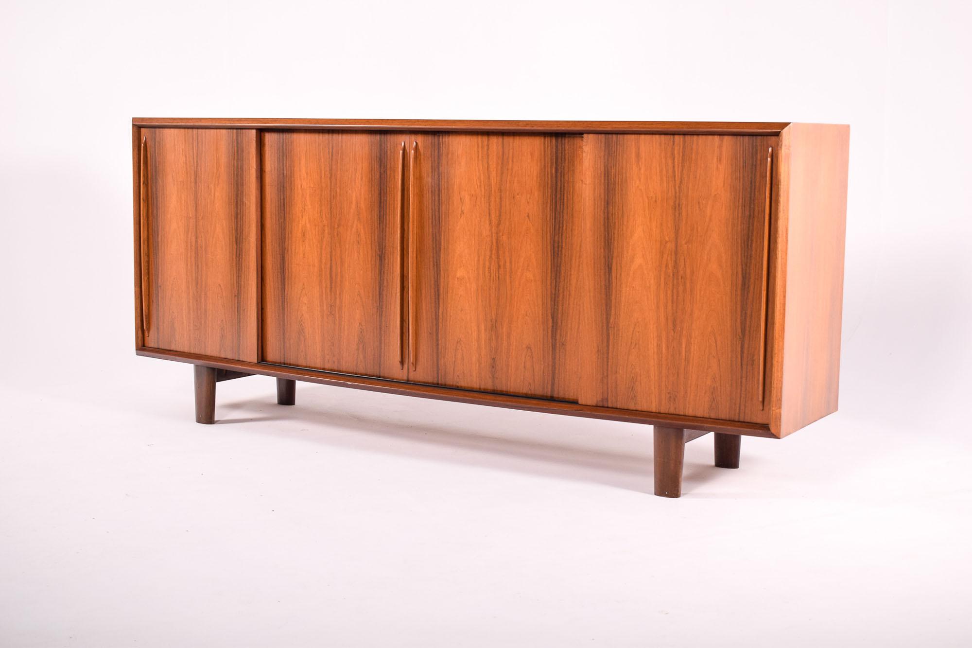 Mid-Century Modern Bois de rose danois du milieu du siècle H.P. Enfilade Hansen, années 1960 en vente