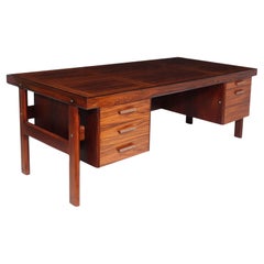 Danish Rosewood Desk by Arne Vodder for Sibast