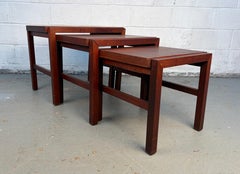 Mid-Century Danish Rosewood Nesting Tables