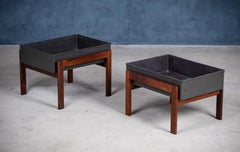 Mid-Century Danish Rosewood Planters, 1960s, Set of 2