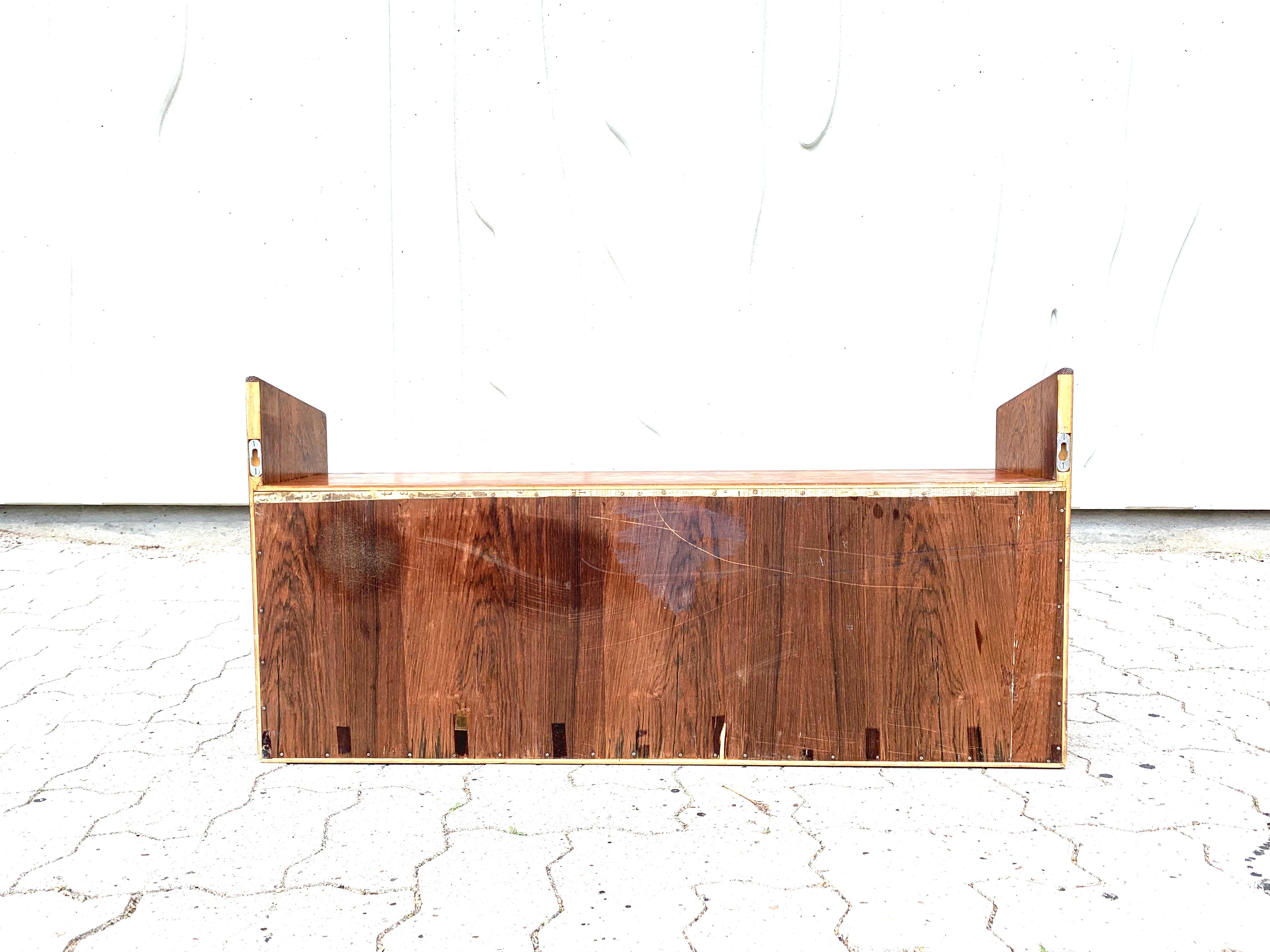 Midcentury Danish Rosewood Shelf, 1960s 3