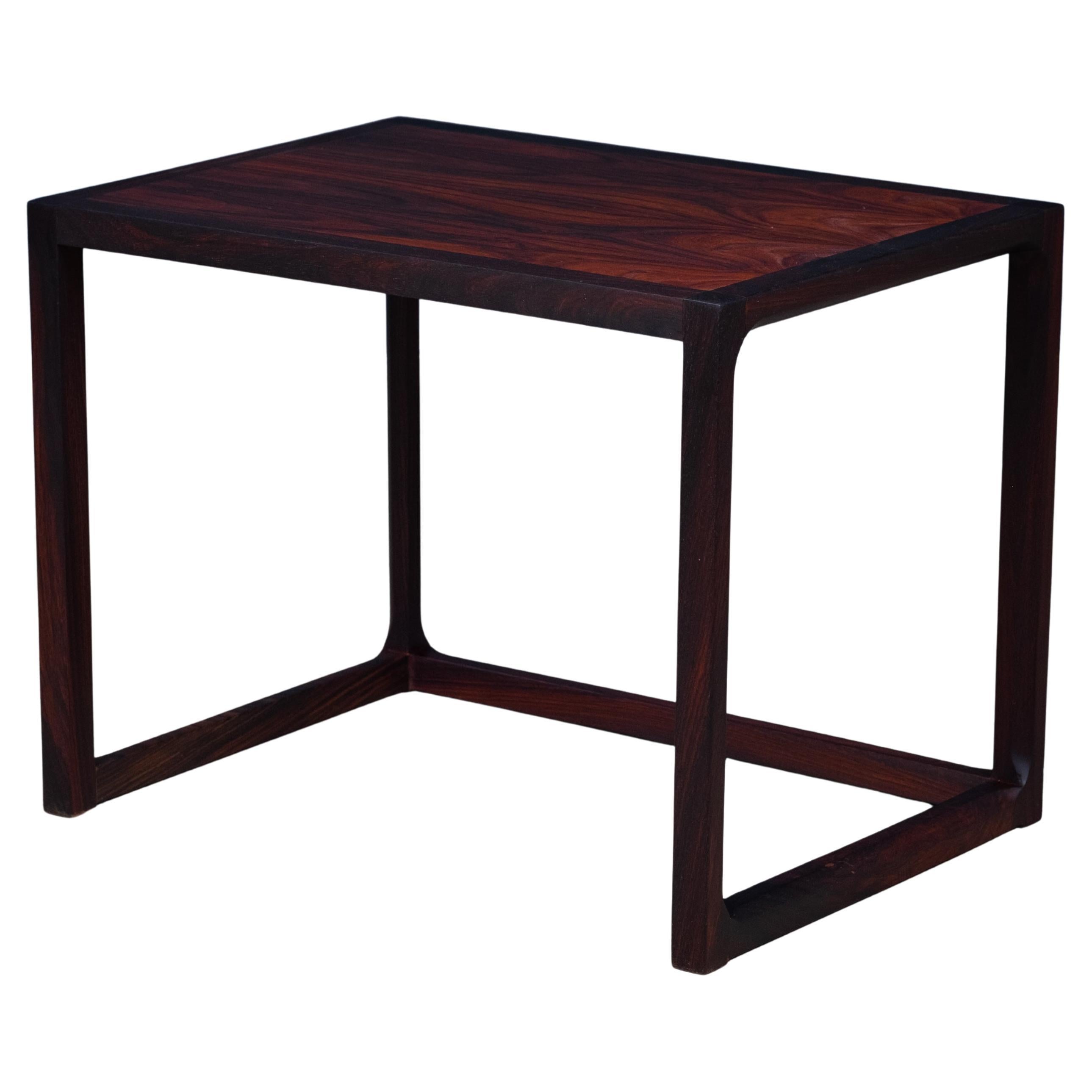 Mid-Century Danish Rosewood Side Table by Aksel Kjersgaard, 1960s