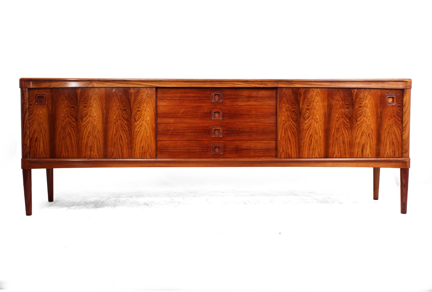 Mid-Century Modern Midcentury Danish Rosewood Sideboard by Bramin