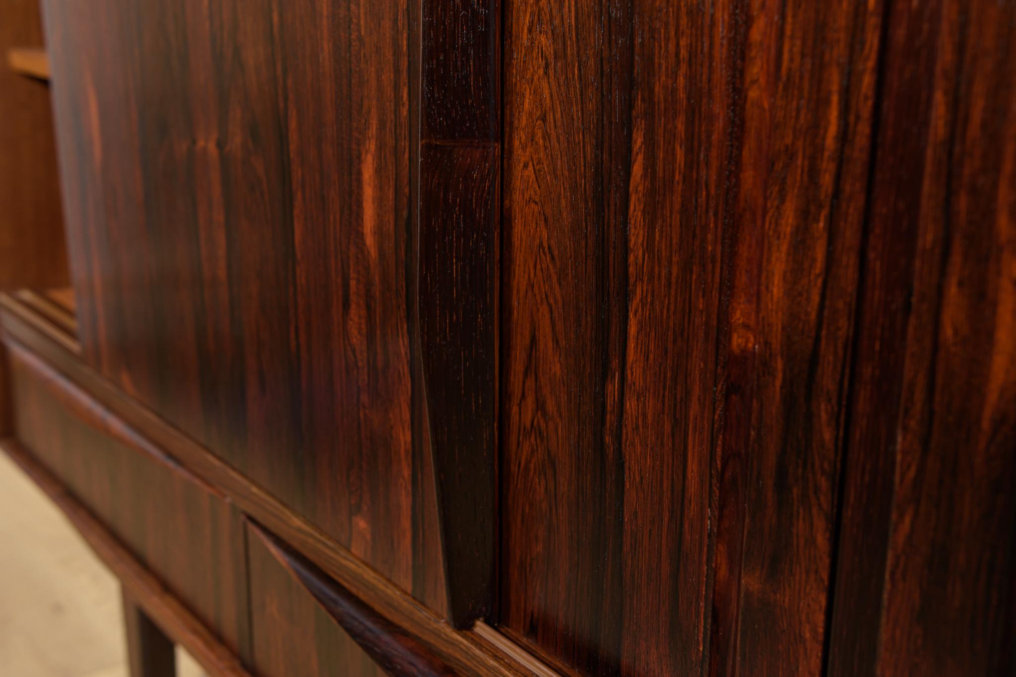 Credenza in palissandro danese di metà secolo di E.W. Bach per Sejling Skabe, anni '60 in vendita 4