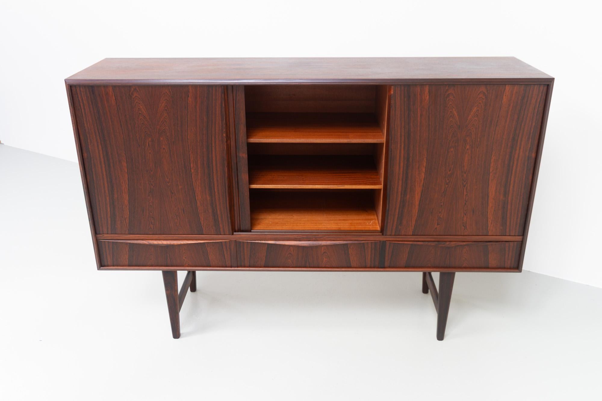 Mid-20th Century Mid-Century Danish Rosewood Sideboard by E.W. Bach for Sejling Skabe, 1960s. For Sale
