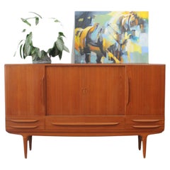 Mid-Century Danish Rosewood Sideboard by E.W. Bach for Sejling Skabe, 1960s