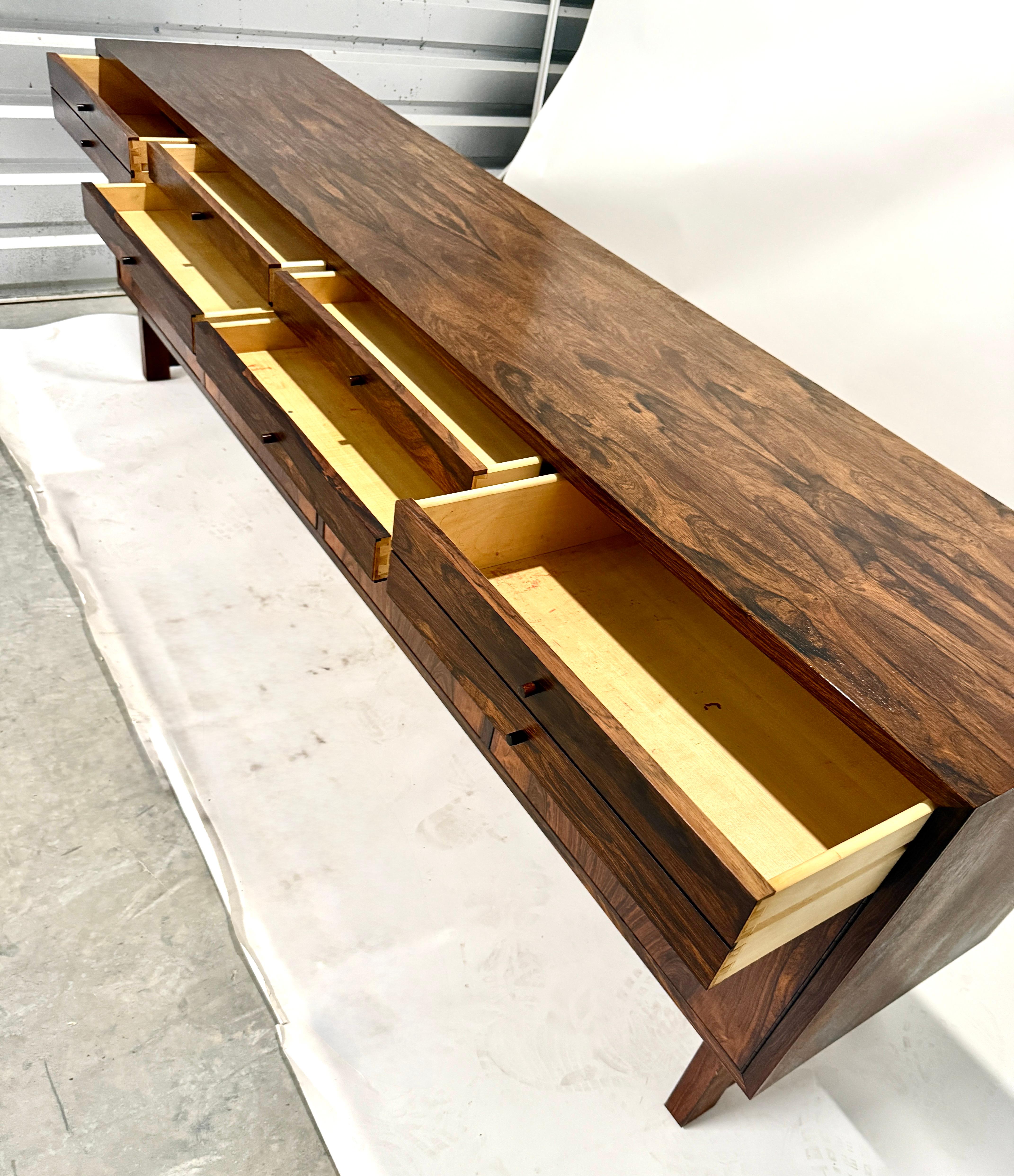 Credenza in palissandro danese di metà secolo di Riis Antonsen in vendita 5