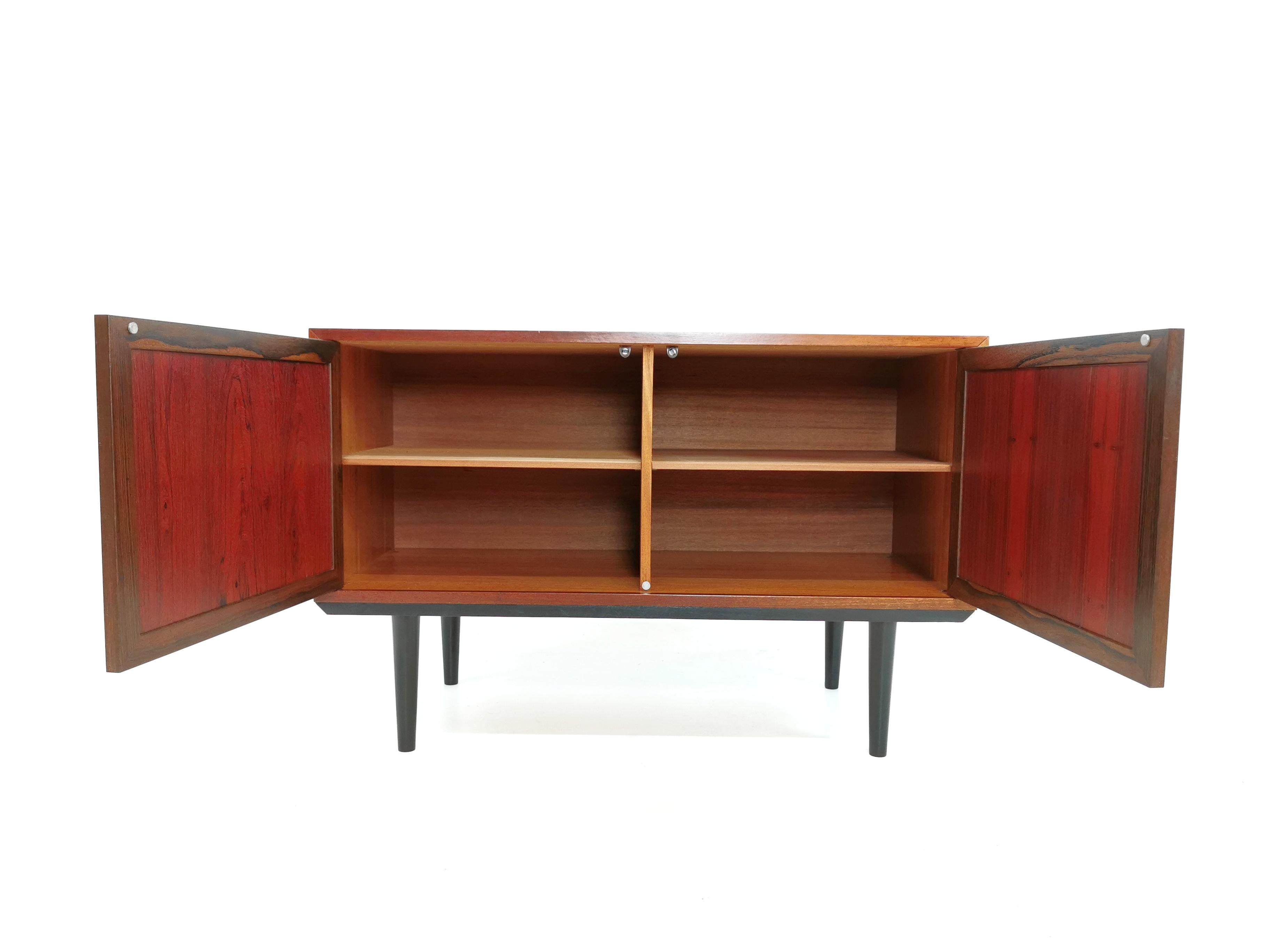 Mid-Century Modern Mid Century Danish Rosewood Sideboard Cabinet 1960s-1970s
