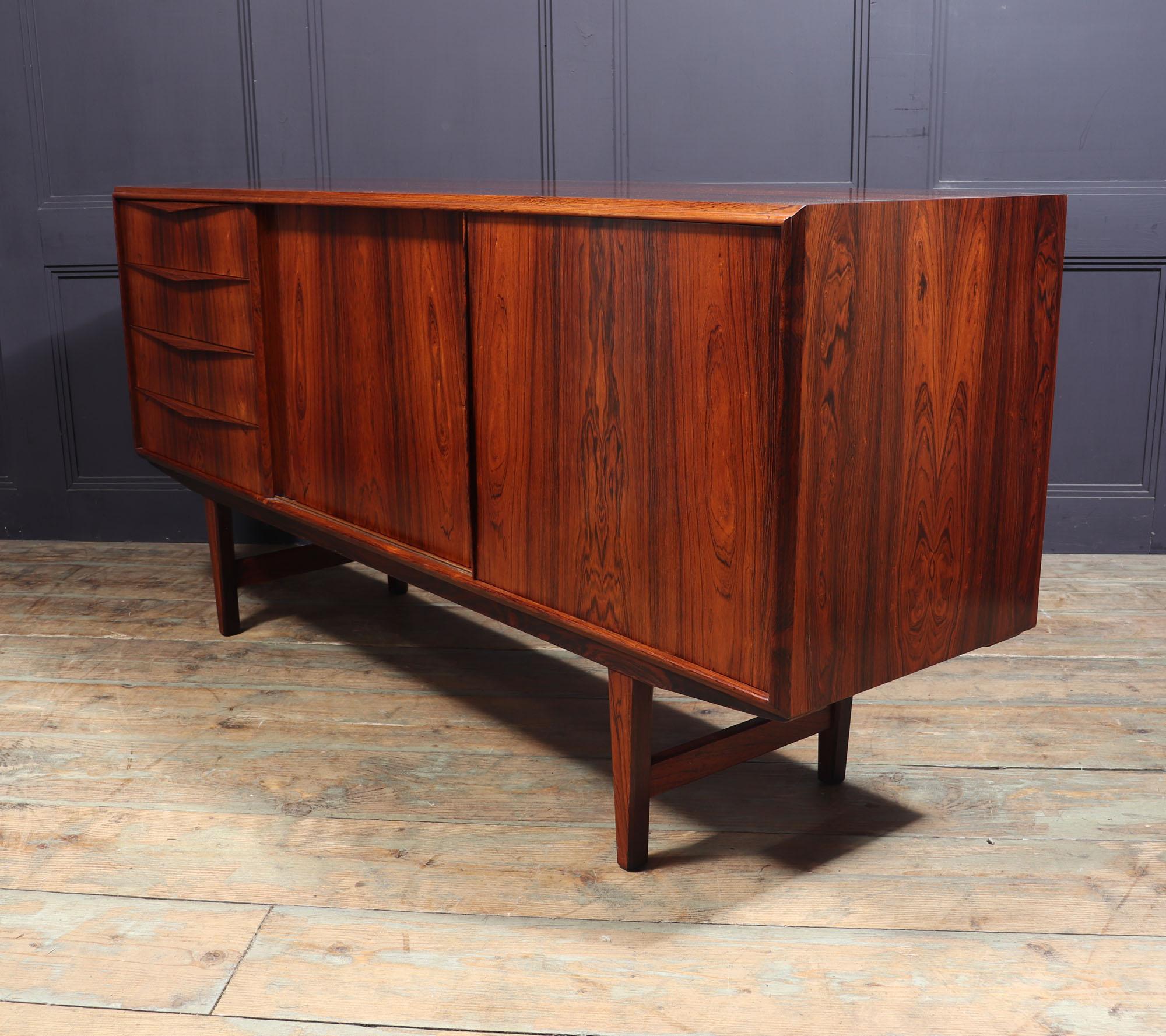 Midcentury Danish Rosewood Sideboard 8