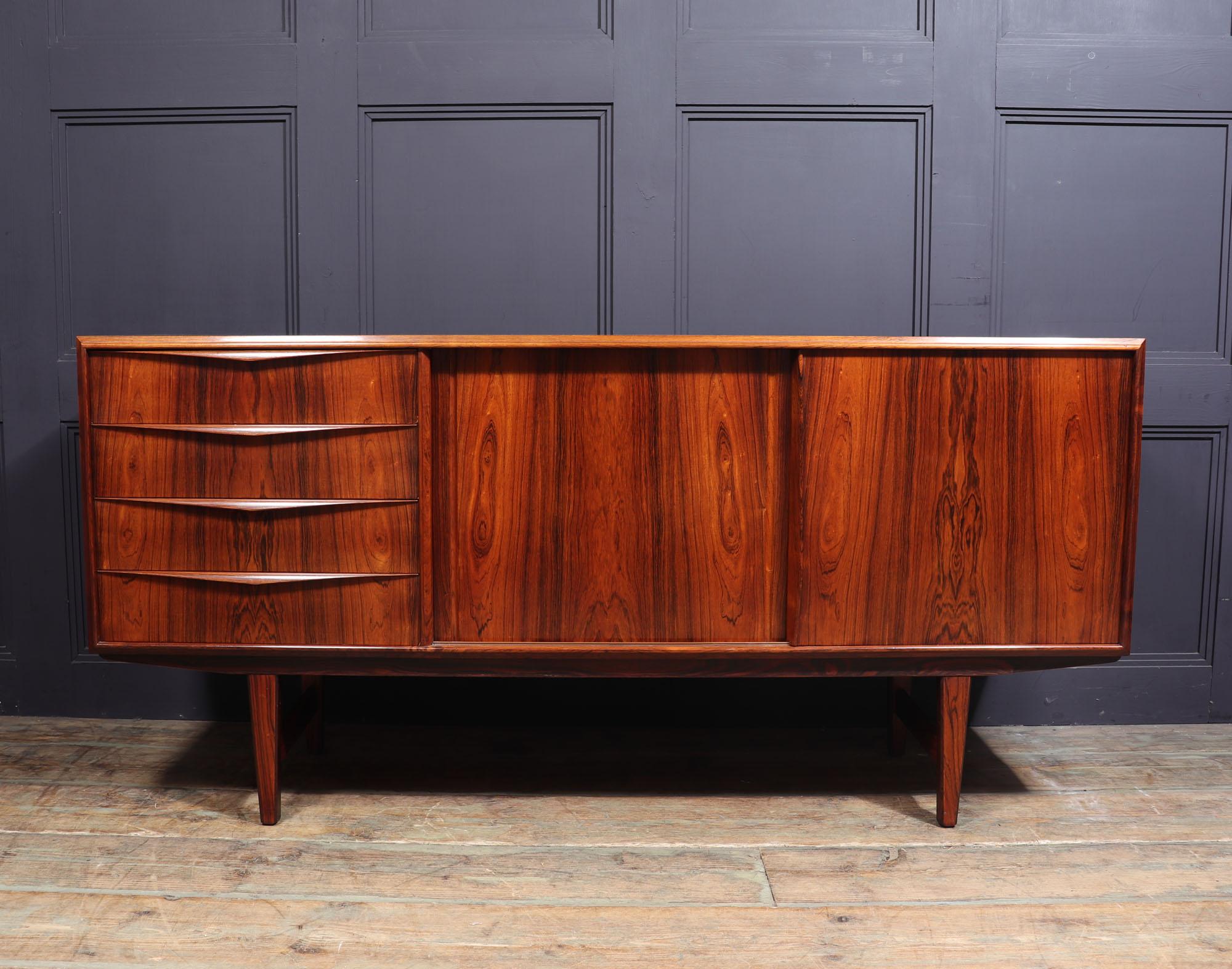 Mid-20th Century Midcentury Danish Rosewood Sideboard