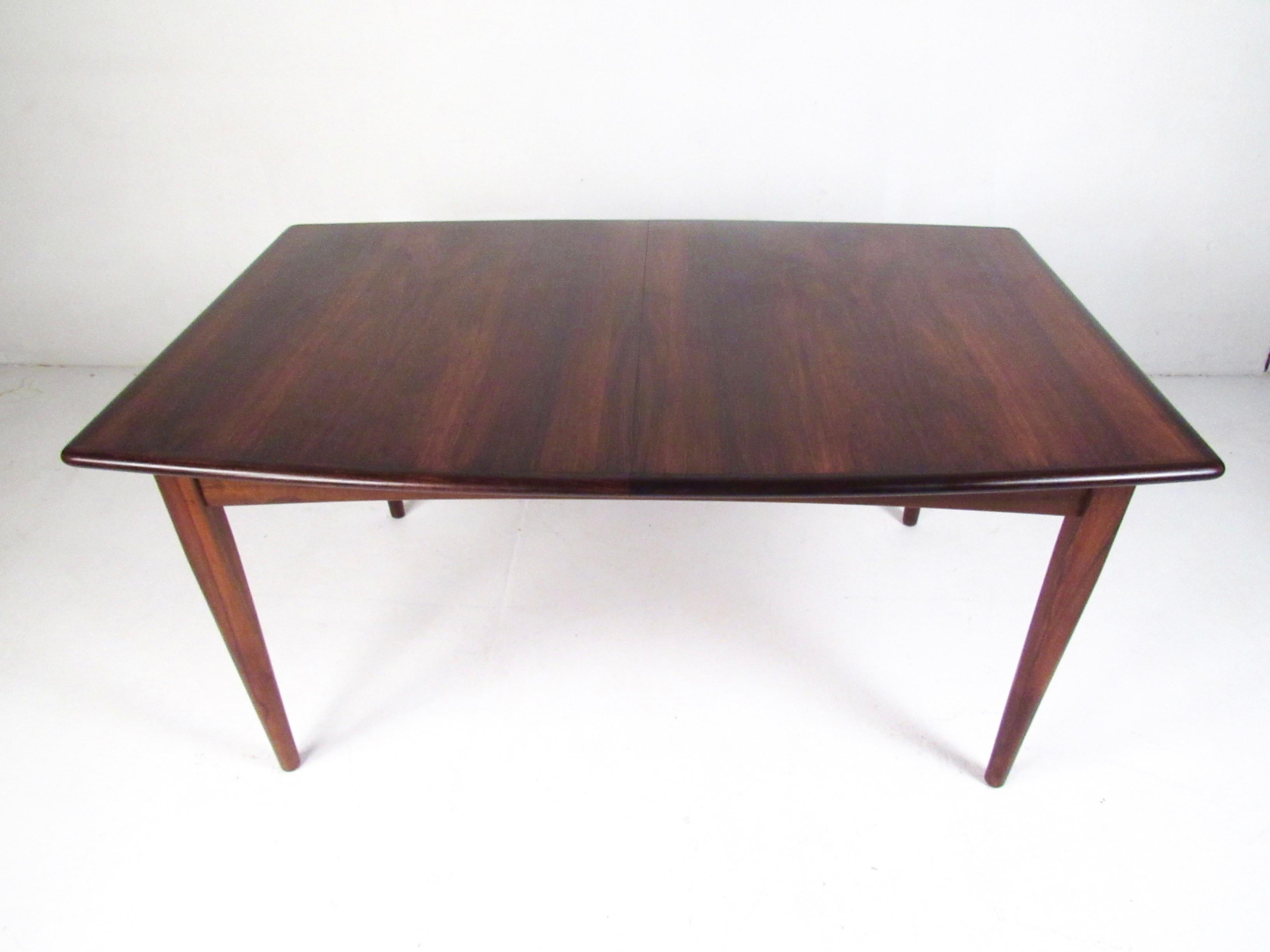 Mid-Century Danish Rosewood Table by Falster For Sale 5