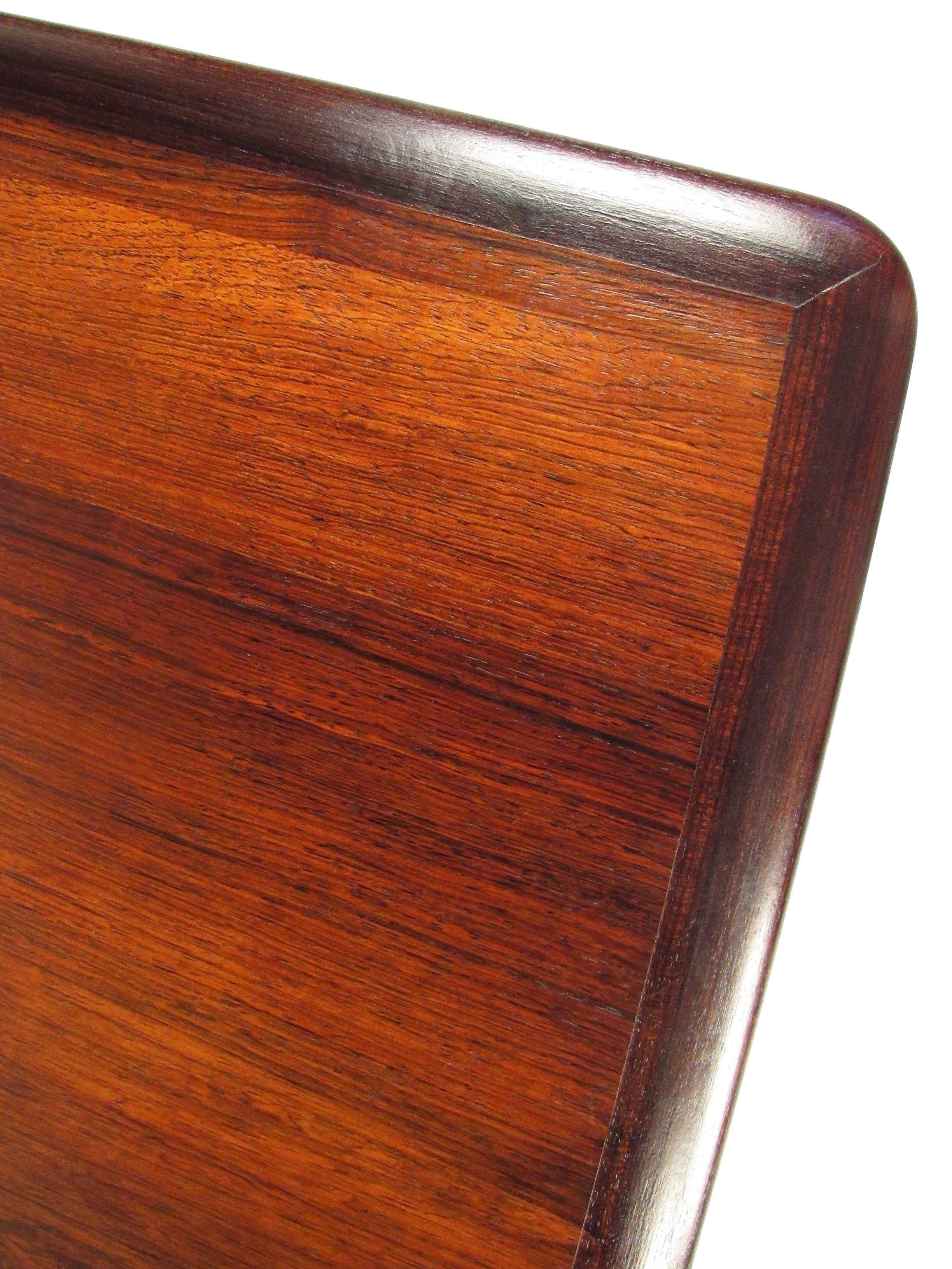 Mid-Century Danish Rosewood Table by Falster For Sale 11