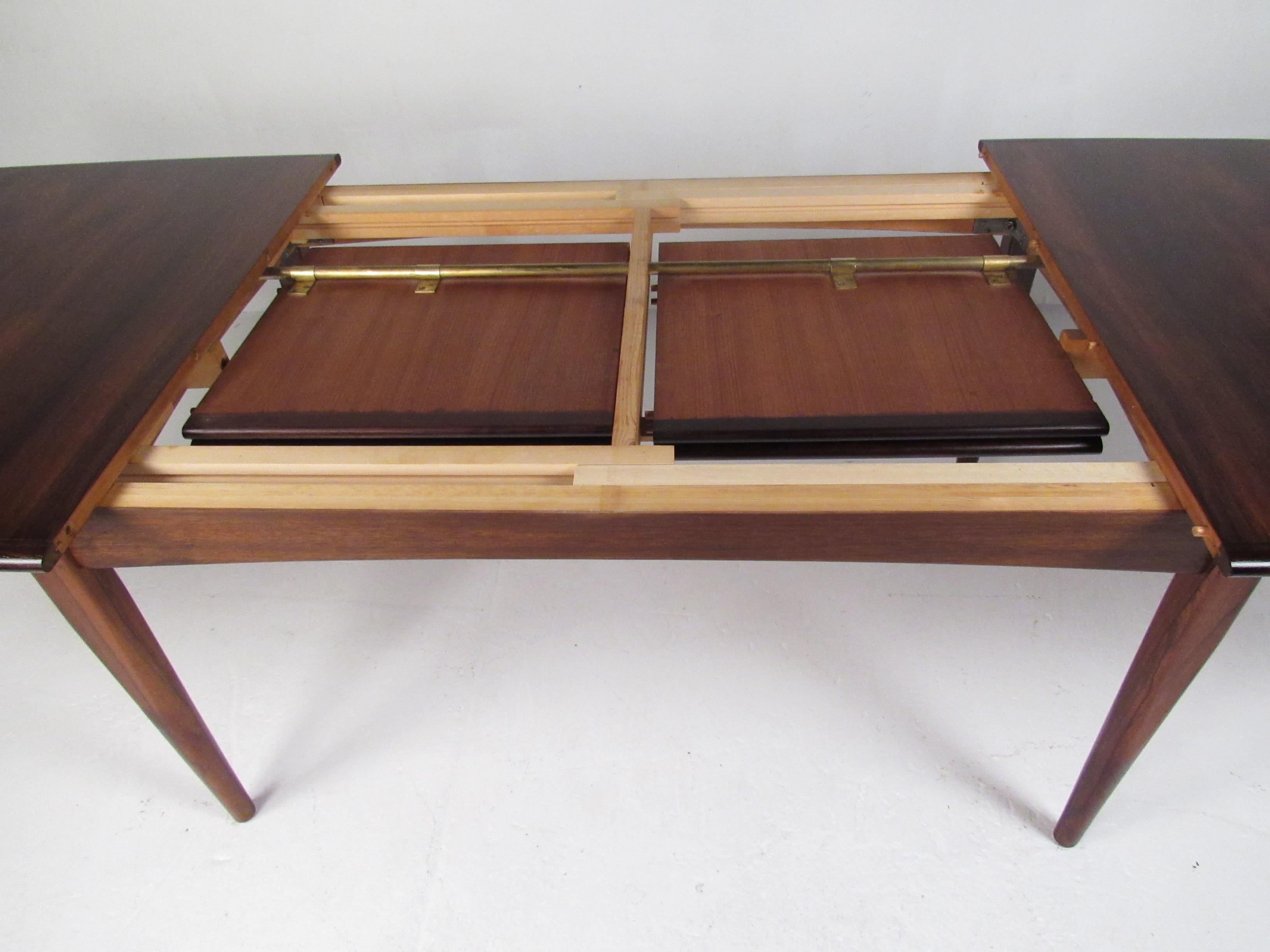Mid-Century Danish Rosewood Table by Falster For Sale 1