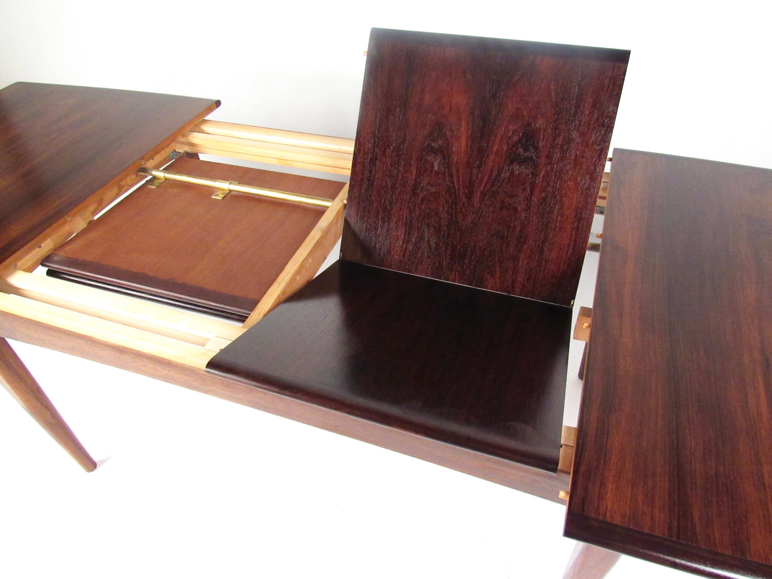 Mid-Century Danish Rosewood Table by Falster For Sale 2