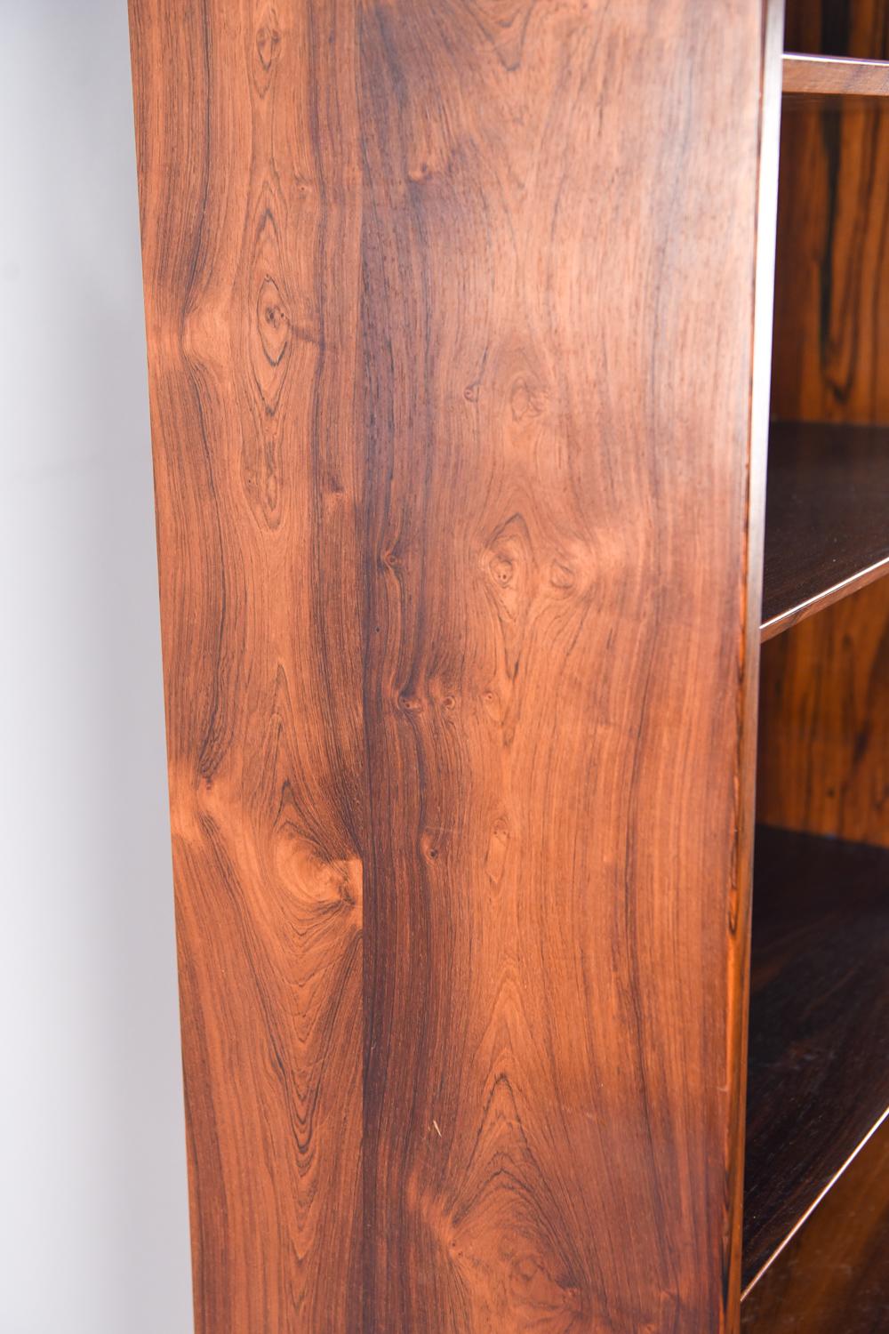 Midcentury Danish Rosewood Wall Unit by Omann Jun 9