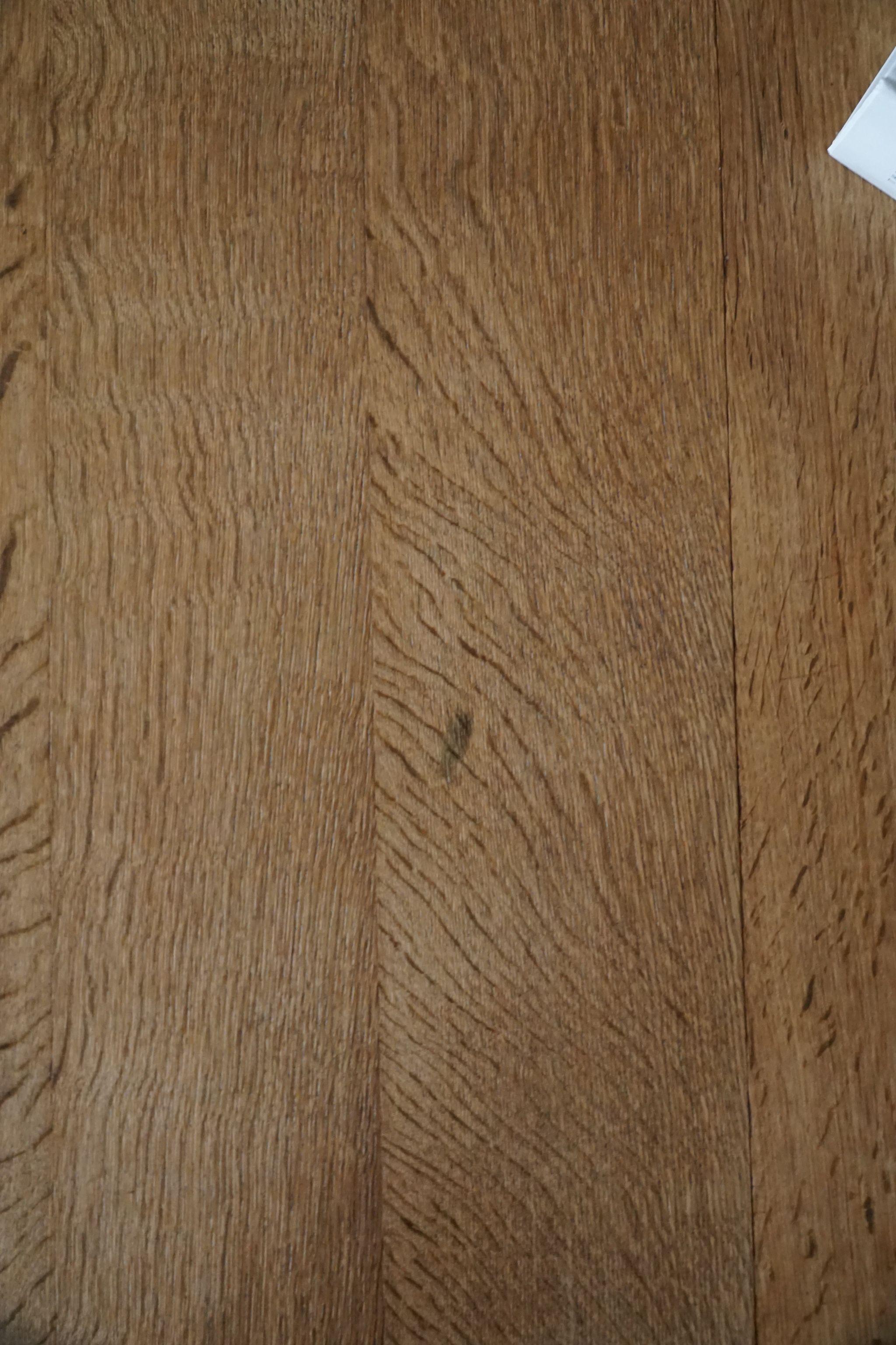 Mid Century Danish Round Dining Table in Solid Oak with One Extension ...