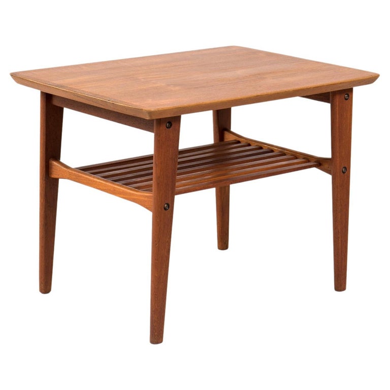 Mid-Century Danish Side and Coffee Table by Toften Denmark For Sale at  1stDibs | danish end table, danish side table