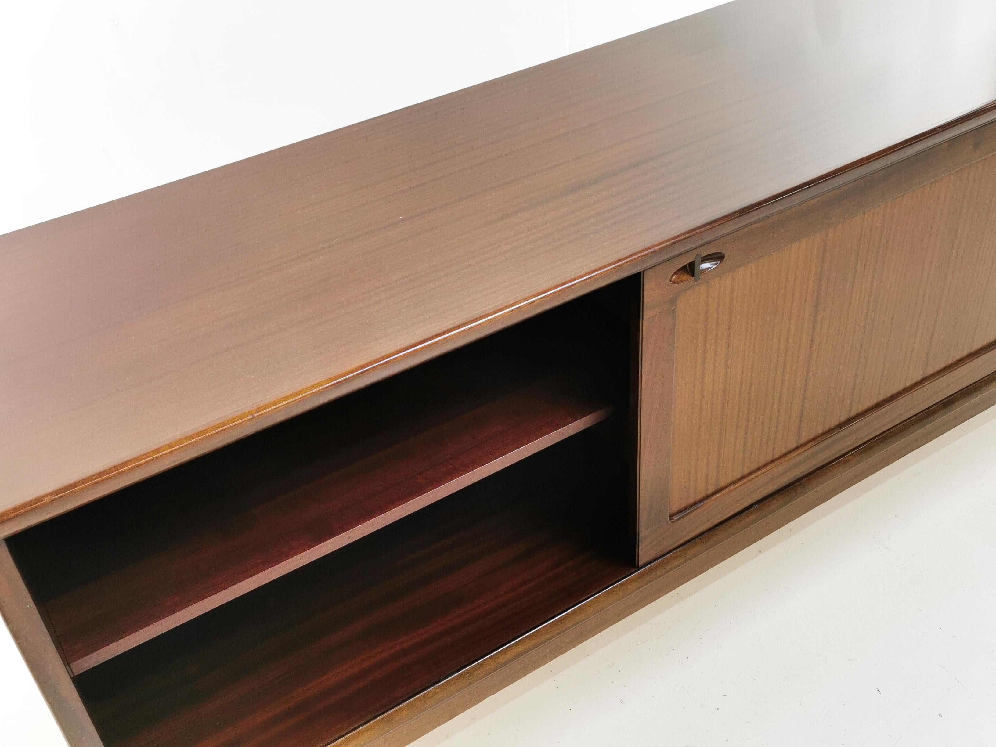 Mahogany Midcentury Danish Sideboard by Henry W Klein for Bramin, 1960s