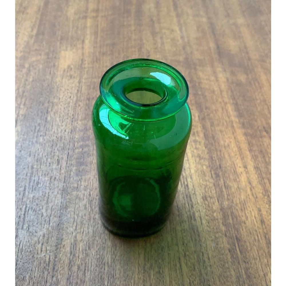 Vaso di vetro a bottiglia danese di metà secolo, anni '60 in vendita 4