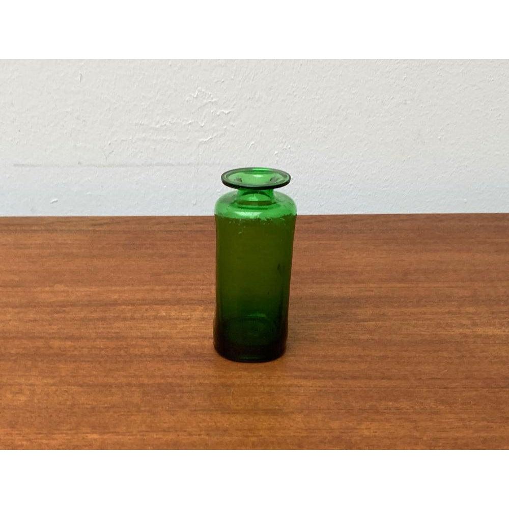 Mid-Century moderno Vaso di vetro a bottiglia danese di metà secolo, anni '60 in vendita