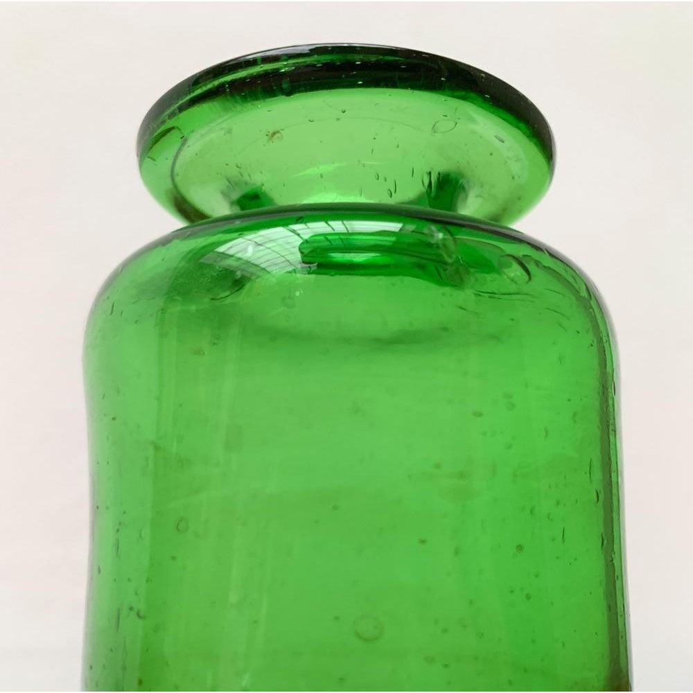 XX secolo Vaso di vetro a bottiglia danese di metà secolo, anni '60 in vendita