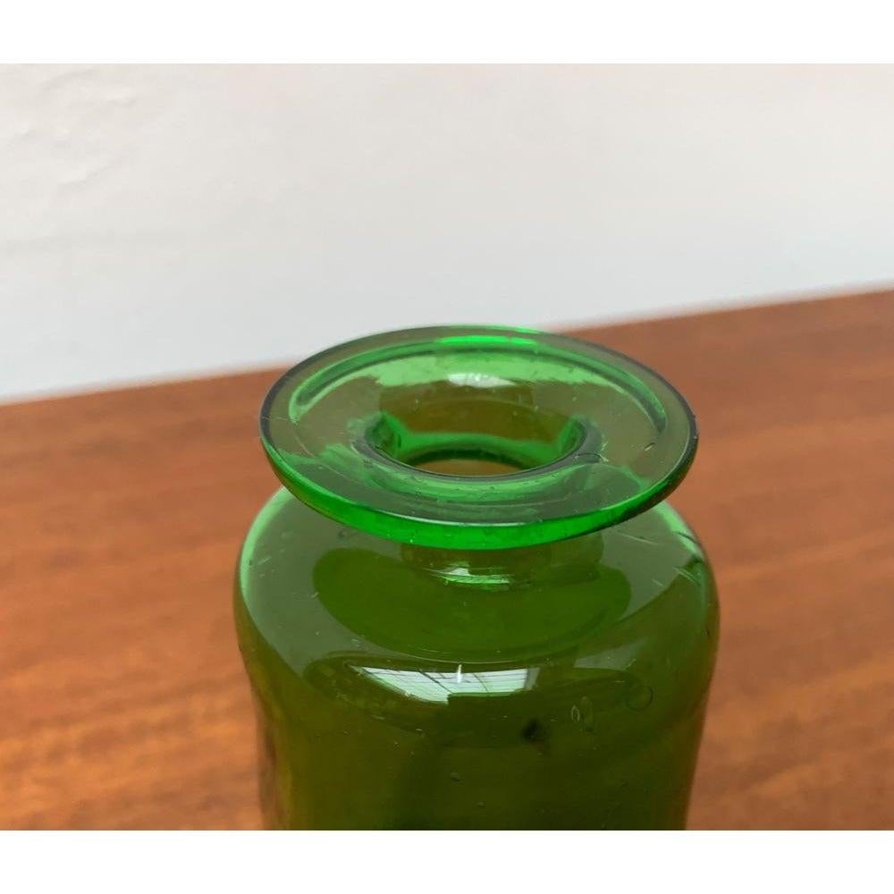 Vaso di vetro a bottiglia danese di metà secolo, anni '60 in vendita 1