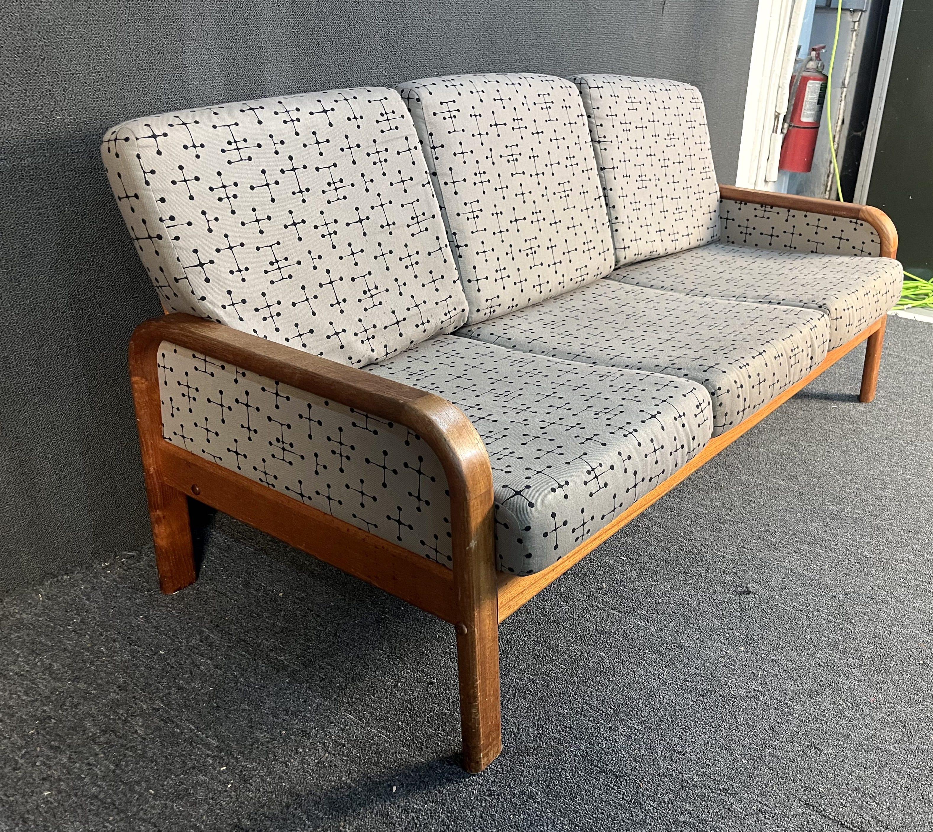 Mid-Century Modern Mid-Century Danish Sofa by Nitex Mobler Denmark