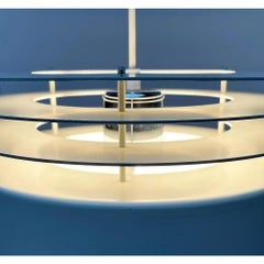 Mid-Century Danish Space Age Hydra 2 Pendant Lamp by Jo Hammerborg, 1960s