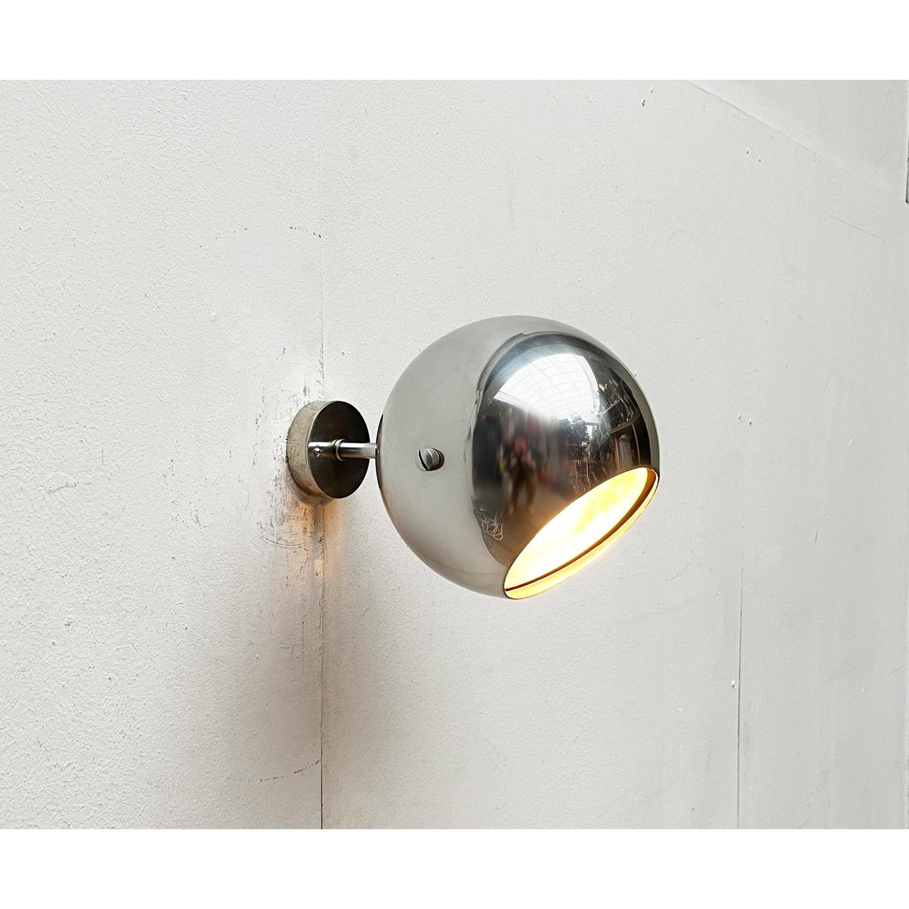 Mid-Century Danish Space Age Model 48591 Ball Wall Lamp from Louis Poulsen 1960s For Sale 10