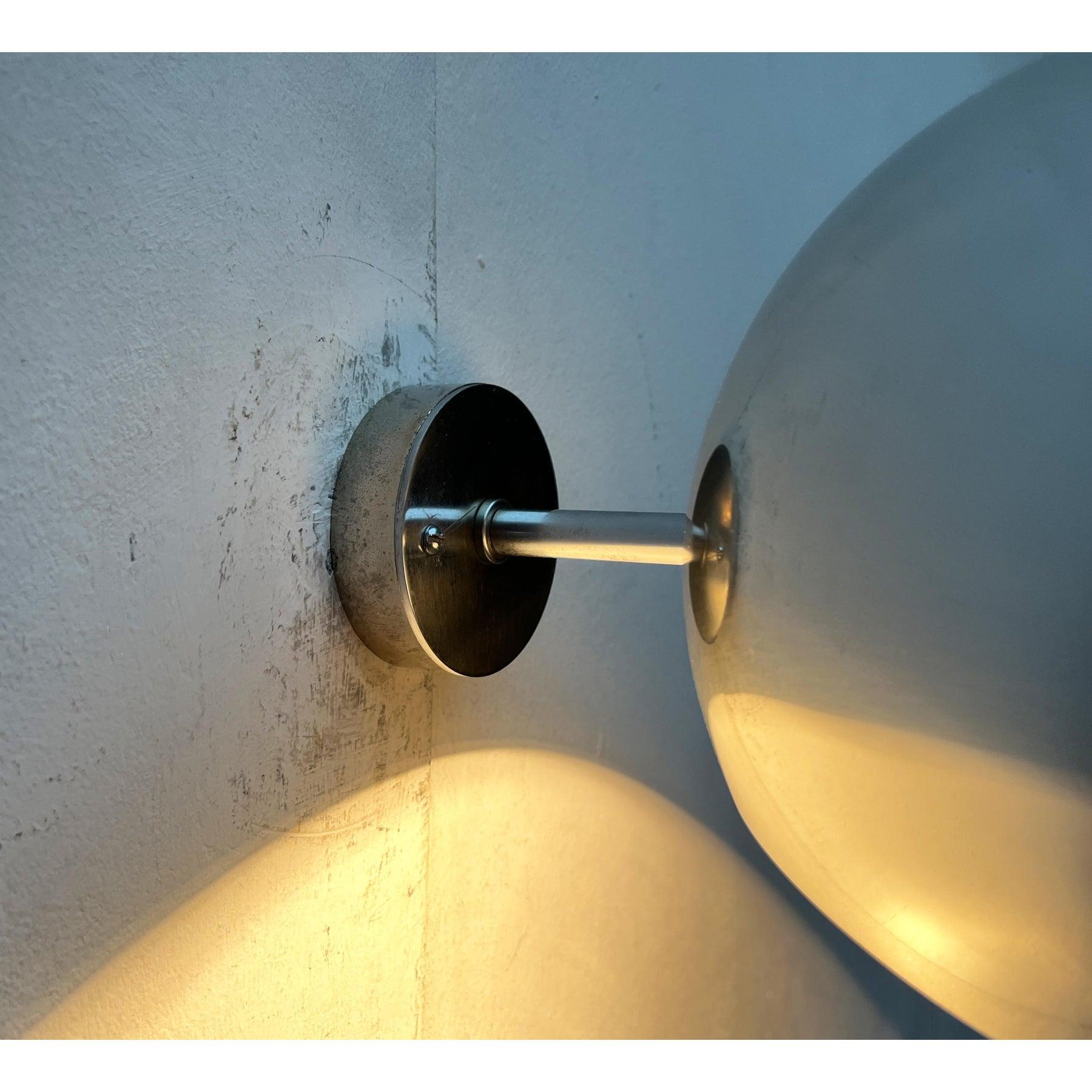 Mid-Century Danish Space Age Model 48591 Ball Wall Lamp from Louis Poulsen 1960s For Sale 1