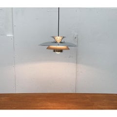 Dänische Mid-Century-Pendelleuchte aus Lyskaer, Space Age, 1970er-Jahre