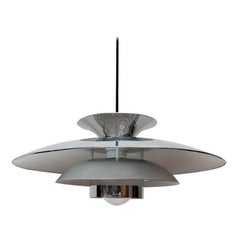Mid-Century Danish Space Age Pendant from Lyskaer, 1970s