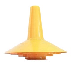Mid-Century Danish Space Age Plastic Pendant by Bent Karlby, 1960s