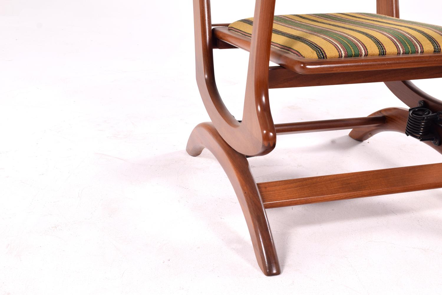 antique spring rocking chair