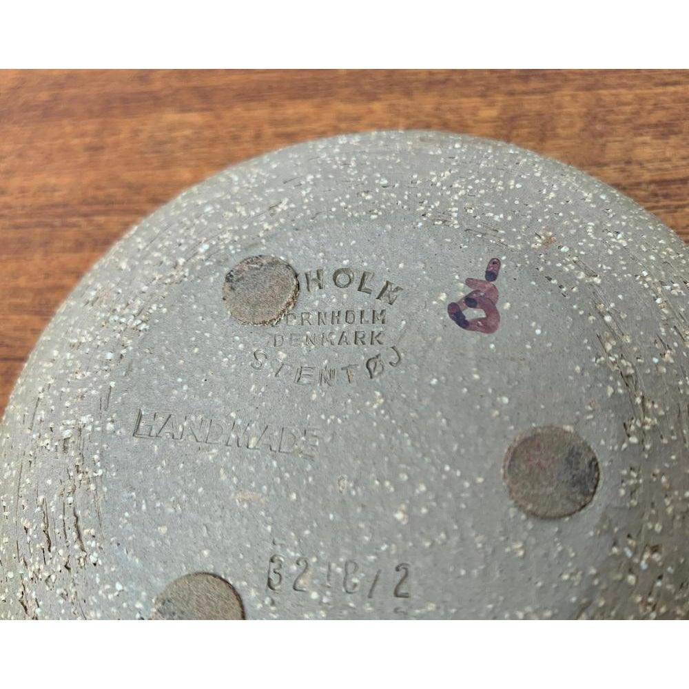 Dänische Steingutschale aus der Jahrhundertmitte von Søholm, 1960er Jahre im Angebot 1