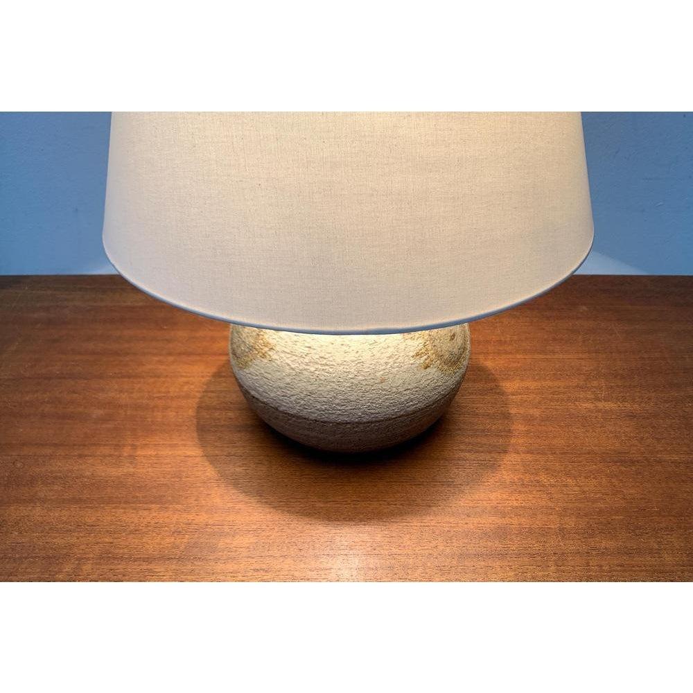 Mid-Century Danish Stoneware Table Lamp from Søholm, 1960s For Sale 5